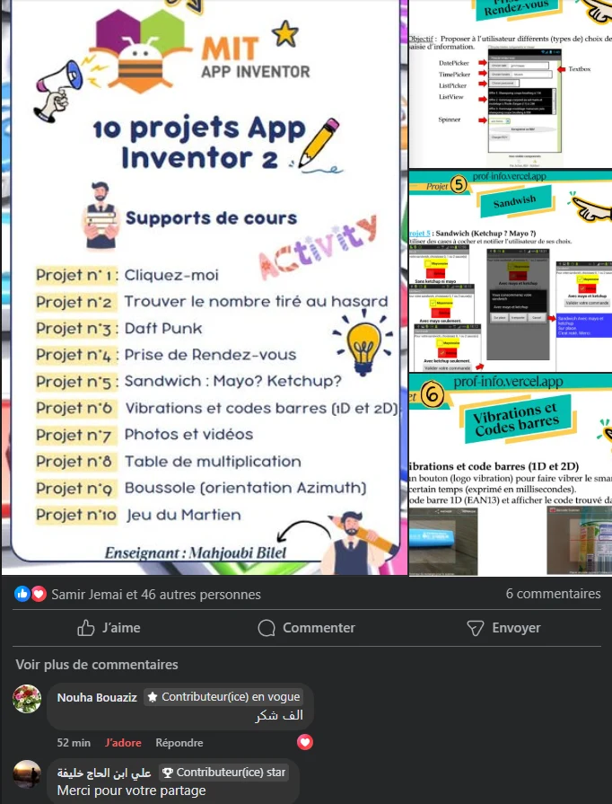 10 projects about App Inventor